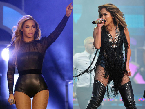 Beyonce, Jennifer Lopez lại bị chỉ trích vì hở hang
