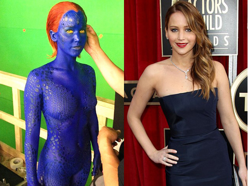Jennifer Lawrence đẹp ngất ngây dù là "dị nhân"