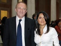Salma Hayek và bạn trai Francois-Henri Pinault là cặp đôi giàu nhất Hollywood