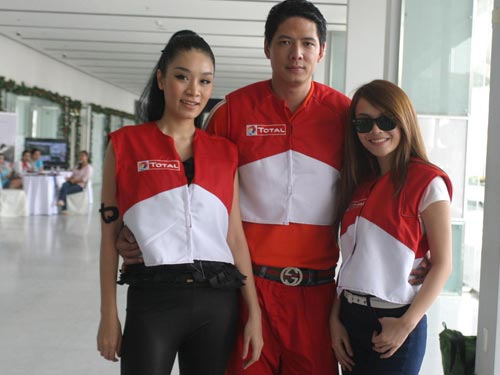 Yến Trang, Minh Thư, Bình Minh cùng đua tốc độ