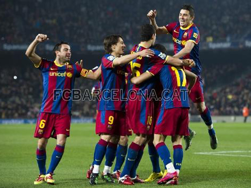 Barca win: Không gì tuyệt vời hơn khi được chứng kiến Barca win - Barcelona chiến thắng một trận đấu đầy kịch tính. Mời bạn tới xem những bức ảnh đẹp nhất của Barca và cảm nhận cùng những niềm vui của các cầu thủ.