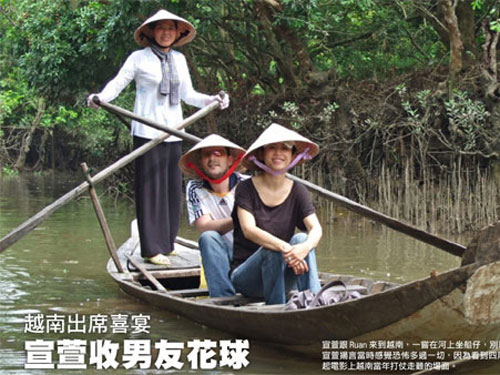 Tuyên Huyên bất ngờ đến Việt Nam ăn cưới bạn