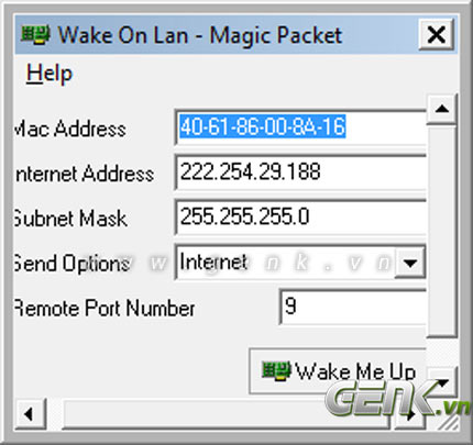 teamviewer wake on lan port number