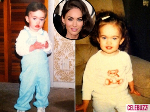 Megan Fox gợi cảm từ khi mới tập đi