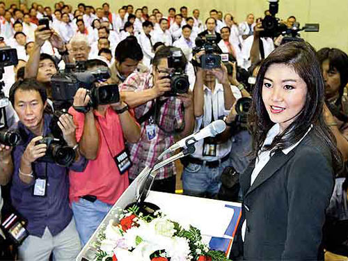 Bà Yingluck: Xinh đẹp, giàu có, khôn ngoan - Báo Người lao động