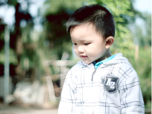Người mẫu nhí Minh Khôi
