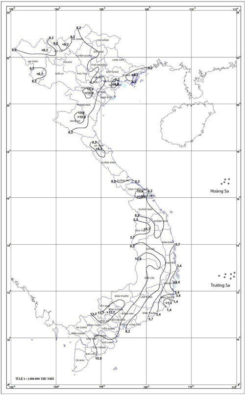 Việt Nam là một vùng đất có khí hậu nhiệt đới, nơi đây luôn có các cơn bão và sét đánh. Tuy nhiên, thiết bị viễn thông của Việt Nam đã được phát triển để theo dõi mà không phải chịu tổn thất quá nhiều sau các cơn bão. Bạn sẽ được xem các bản đồ khu vực trúng tâm bão và sét được cập nhật liên tục.