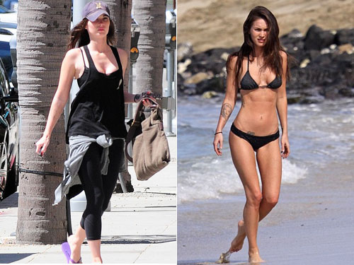 Nhờ ăn chay, Megan Fox sụt cân kinh hoàng