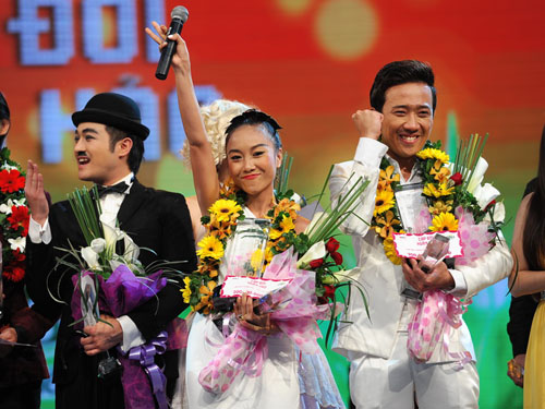 Trấn Thành – Đoan Trang đăng quang “Cặp đôi hoàn hảo”