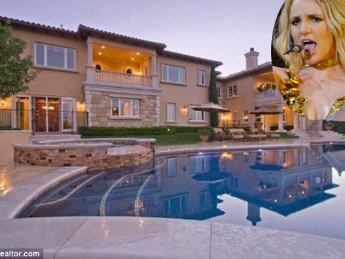 Ngắm nhà đẹp như mơ của Britney Spears