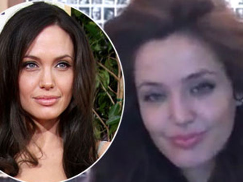 Lộ diện "chị em song sinh" của Angelina Jolie