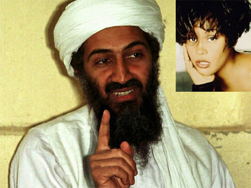 Bin Laden từng muốn cưới Whitney Houston
