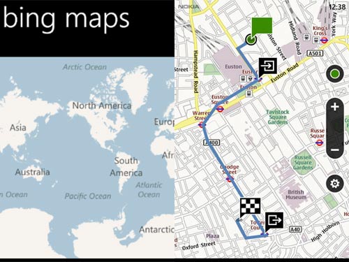 Bing Maps và Nokia Maps sẽ thống nhất trên Windows Phone