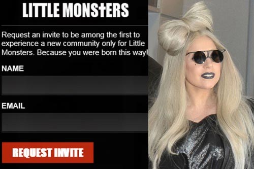 Lady Gaga ra mắt mạng xã hội "Tiểu quái vật"