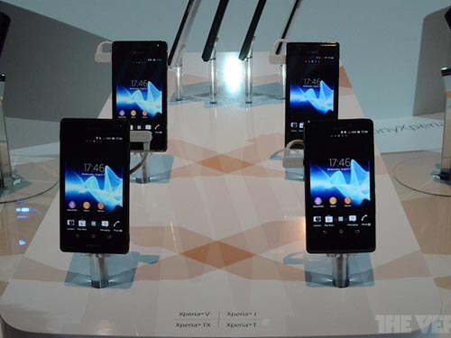 IFA 2012 - Sony giới thiệu Xperia T, V và J tại IFA 2012