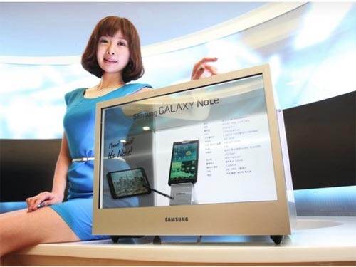 Samsung sẽ mang màn hình trong suốt đến IFA 2012