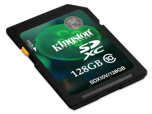 Kingston giới thiệu thẻ SDXC tốc độ cao