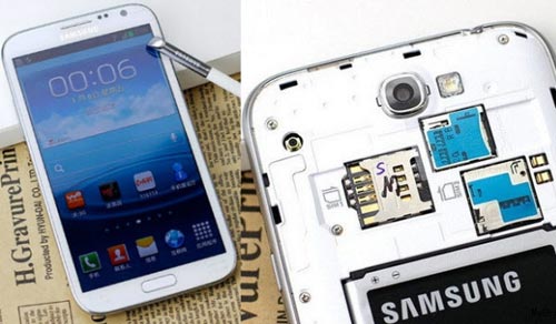 Samsung Galaxy Note II có phiên bản SIM kép?