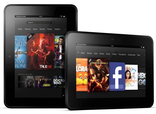 Amazon công bố Kindle Fire HD 7 và 8,9-inch