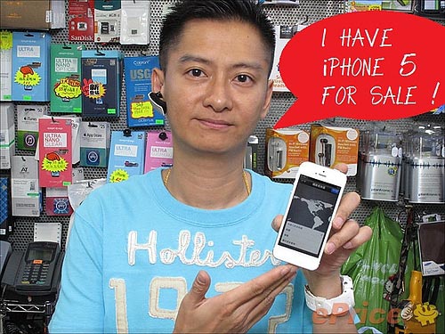 iPhone 5 được bán đầu tiên tại chợ đen giá 1.135 USD