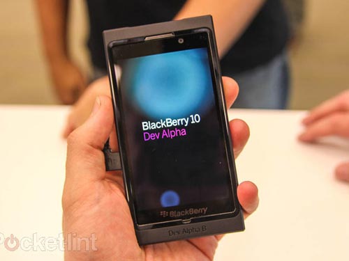 Dev Alpha B xuất hiện với BlackBerry 10