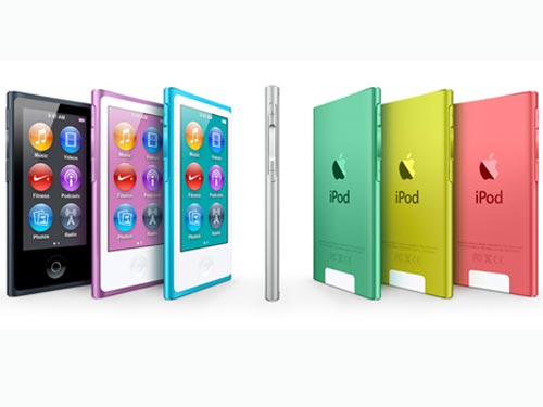 iPod nano mới với nút Home, 30 giờ nghe nhạc