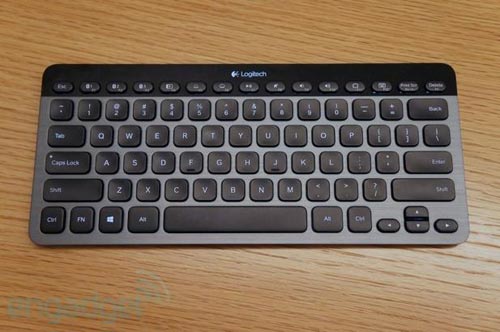 Logitech K810, bàn phím không dây có đèn nền nhỏ gọn