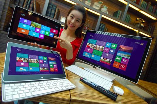 LG ra mắt 2 máy tính chạy Windows 8 mới