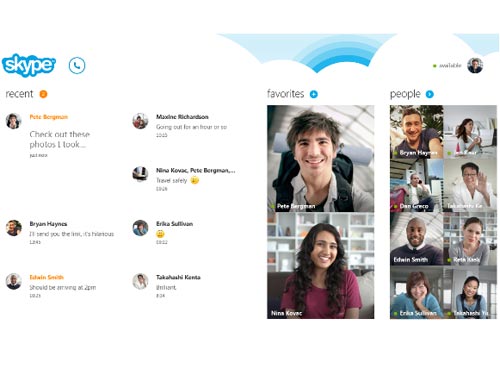 Microsoft hoàn tất phiên bản Skype cho Windows 8