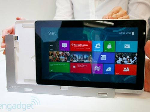 Tablet Acer Iconia W700 chạy Windows 8 có giá 16 triệu đồng