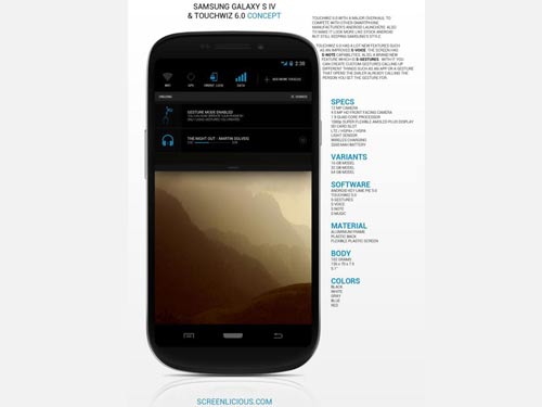 Galaxy S IV sẽ có giao diện TouchWiz 6.0 độc đáo