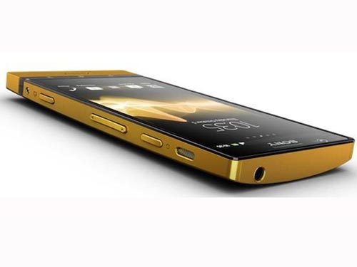 Phiên bản giới hạn Xperia P mạ vàng 24K