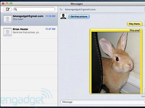 Apple ngưng cung cấp iMessages trên OS X Lion