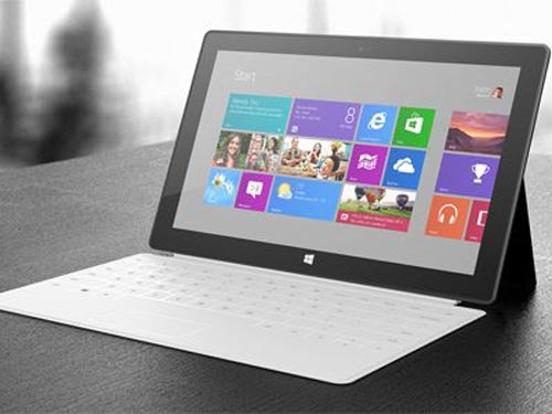 Tablet Surface RT 32 GB chỉ còn trống 16 GB để lưu trữ