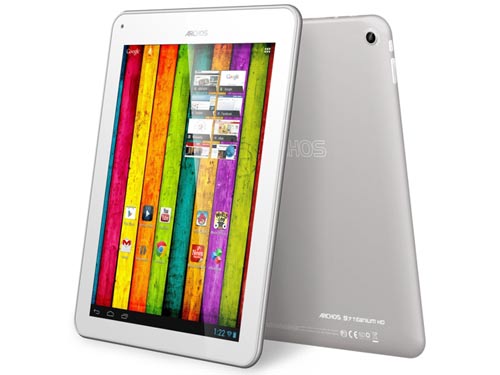 Tablet Archos màn hình hiển thị Retina