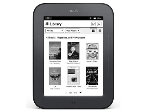 Nook Simple Touch chỉ còn 1,6 triệu đồng