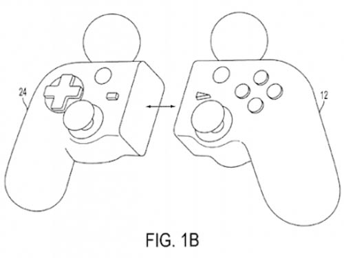 Tay cầm DualShock của Sony có thể tách làm đôi