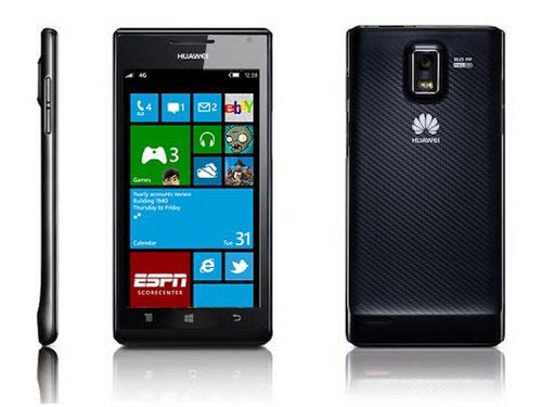 Huawei phát hành điện thoại Windows Phone giá rẻ