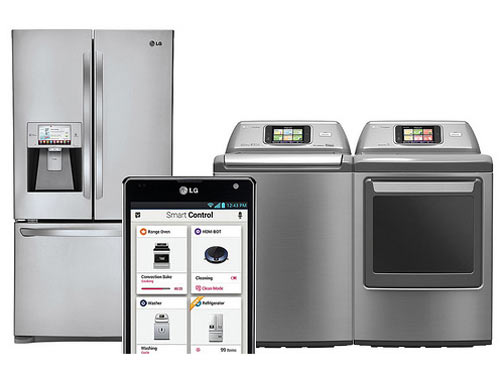 LG trình diễn thiết bị gia dụng thông minh tại CES 2013