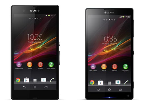 Xperia Z và Xperia ZL trước thềm CES 2013