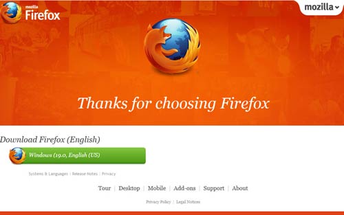 Firefox 19 chính thức ra mắt, hỗ trợ đọc file PDF