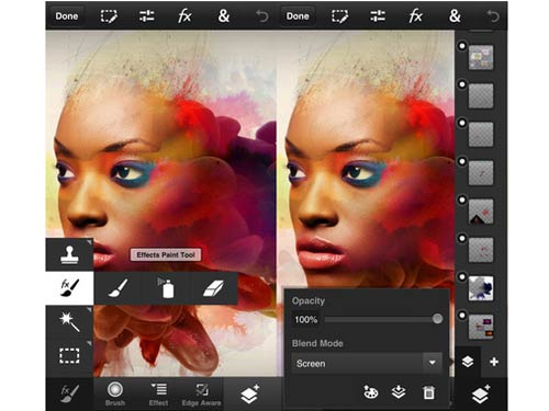 Adobe tung Photoshop cho smartphone