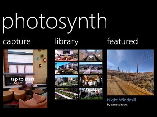 Photosynth đã có trên Windows Phone 8