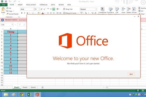Miễn phí nâng cấp lên Office 2013