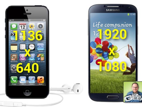 Năm ưu điểm vượt trội của Galaxy S4 so với iPhone 5