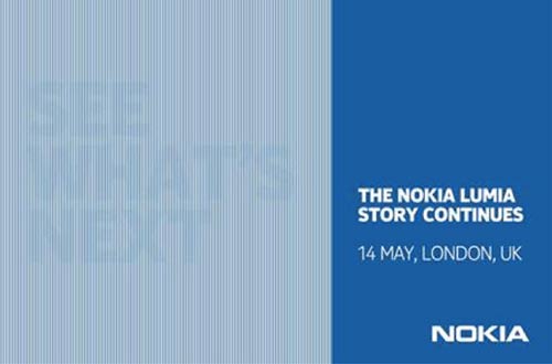 Ngày 14-5, Nokia có một sự kiện lớn cho Lumia