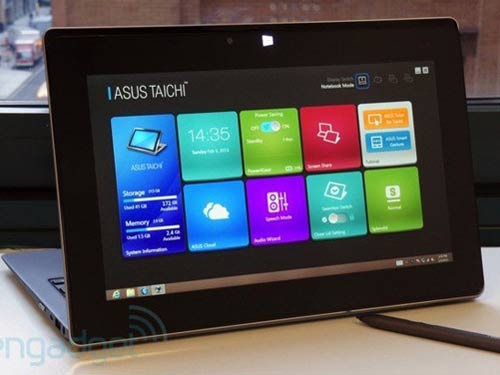 ASUS Taichi 31, Ultrabook 2 màn hình lộ diện