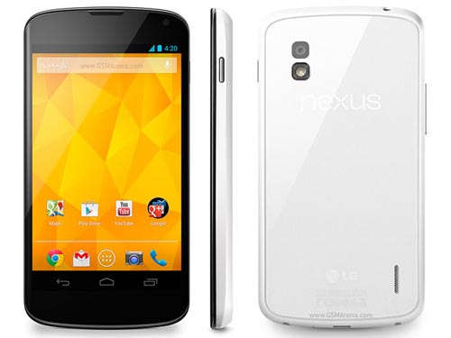 LG chính thức công bố Nexus 4 White