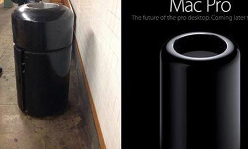 Mac Pro 2013 bị chê giống... thùng rác