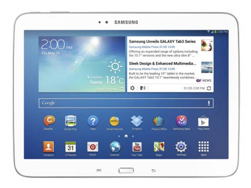 Samsung tiết lộ Galaxy Tab 3 8.0 HD và 10.1 FHD